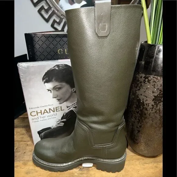 Rene Caovilla Moto Combat Boots - Picture 10 of 10